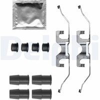 ZubehöRsatz Scheibenbremsbelag Delphi LX0694 FüR Ford Fiesta Focus Kuga 2 DM2 6