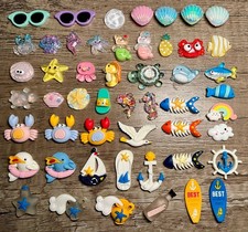 10pc RANDOM Summer Beach Ocean Animal Shoe Charms for Crocs or Shoe Laces