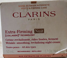 Clarins Extra-Firming Nuit Wrinkle-Smoothing Night Cream 1.7 oz MPN 80110140