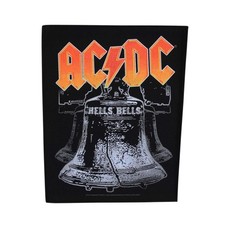 Large AC/DC Hells Bells Sew On Battle Jacket Patch - OFFICIAL