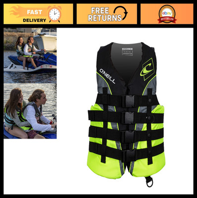 Lightweight USCG Approved Men's Life Vest - Ideal for Boating, Wakeboarding, Wat