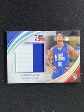 Ja'Kobe Walter 2024-25 Immaculate Draft Combine Memorabilia RC /99 #DCM-JKW