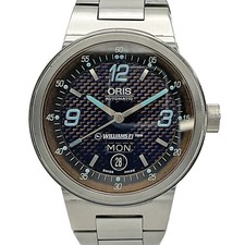 Oris Williams F1 Team Day Date Automatic Mens Stainless 40mm wrist 16cm