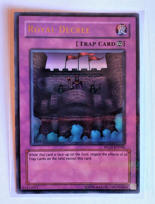 Yu-Gi-Oh! Royal Degree HL03-EN006 Ultra Rare Parallel Rare NM