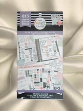 The Happy Planner Free Spirit Sticker Book Sheets 813 Pcs MAMBI Quotes Icons NEW