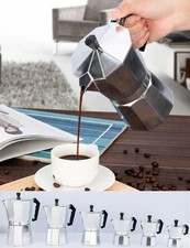 1 Cup  Aluminum Italian Moka Espresso Coffee Maker Percolator Stove Top Pot
