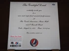 Grateful Dead ONE FROM THE VAULT - 3LP Vinyl Edition SEALED & NEAR MINT!