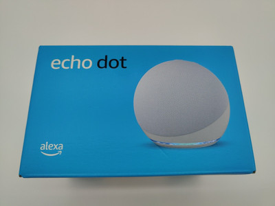 Amazon Echo Dot, 5. Generation, Neu, Smart Lautsprecher, Farbe: Weiß, 5. Gen New