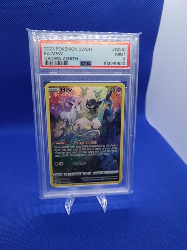 Pokemon Mew Crown Zenith Galarian Gallery Full Art #GG10/GG70