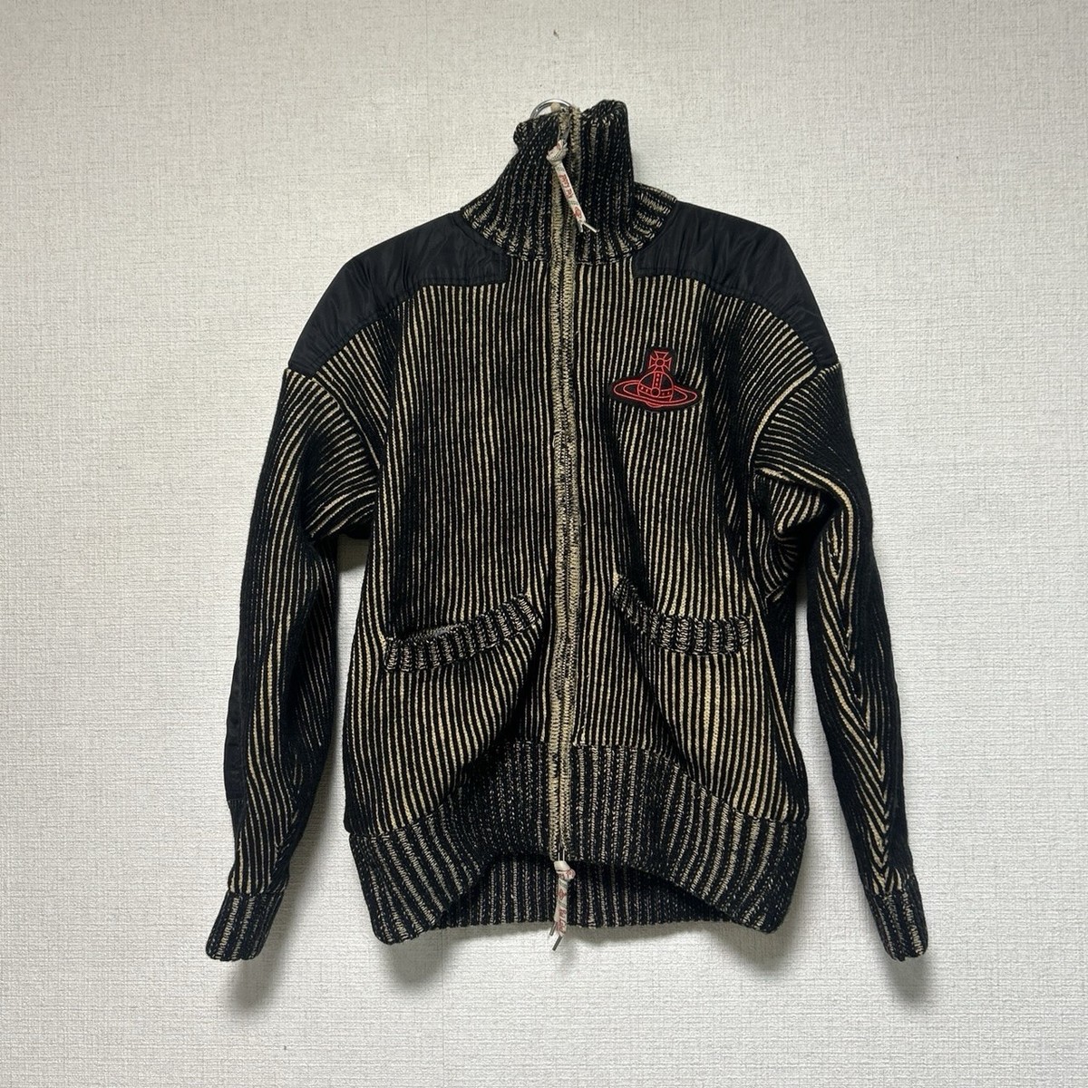 Vivienne Westwood red label Knitted sweater zip up Jacket 00size