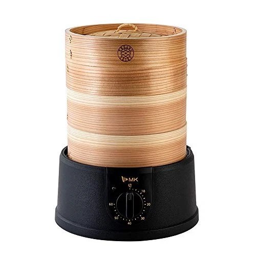 MK Seiko Electric Bamboo steamer EM-185K  EM-215K Japan