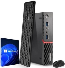 Lenovo M900 Mini PC Intel i5-6th 8GB RAM 256GB SSD Wi-Fi Wireless-K M Win 11 Pro