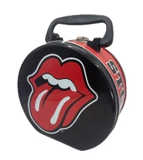 Rolling Stones Drum Lunch Box / Tin Tote ~ Vandor Collectible