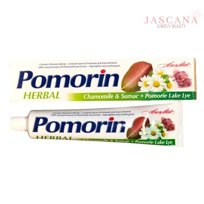 Zahnpasta POMORIN HERBAL Kräuter Kamillen 100 ml