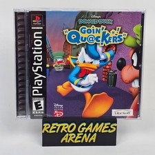 Donald Duck: Goin Quackers (PlayStation 1 PS1) CIB COMPLETE