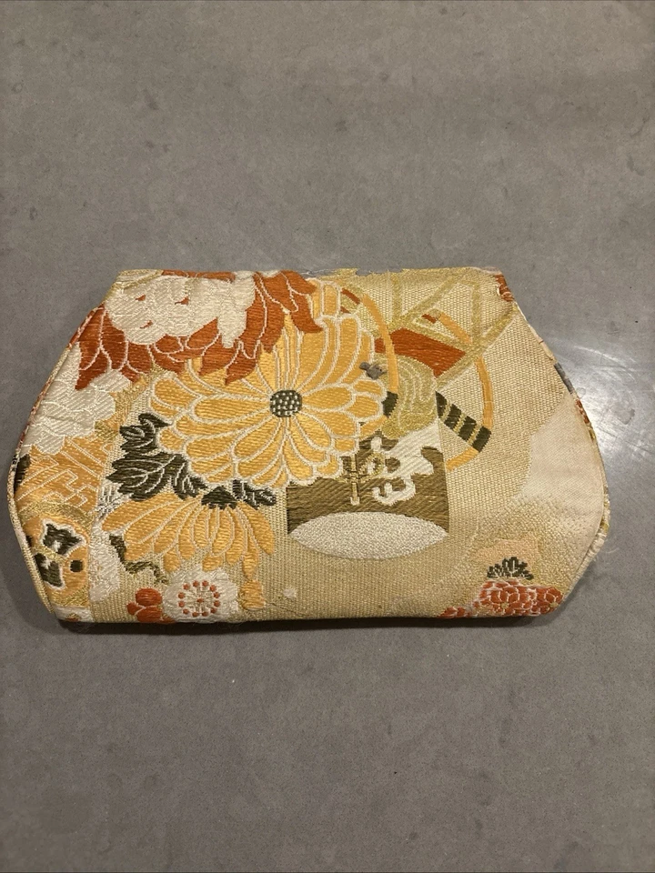 Impresionante Bolso de Mano Obi Brocado Seda Gumps COMO NUEVO Foto 3 de 4