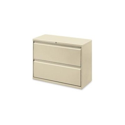 Lorell LLR60438 Lateral File 42''x18.6''x28.1'' 2 Drawers Putty
