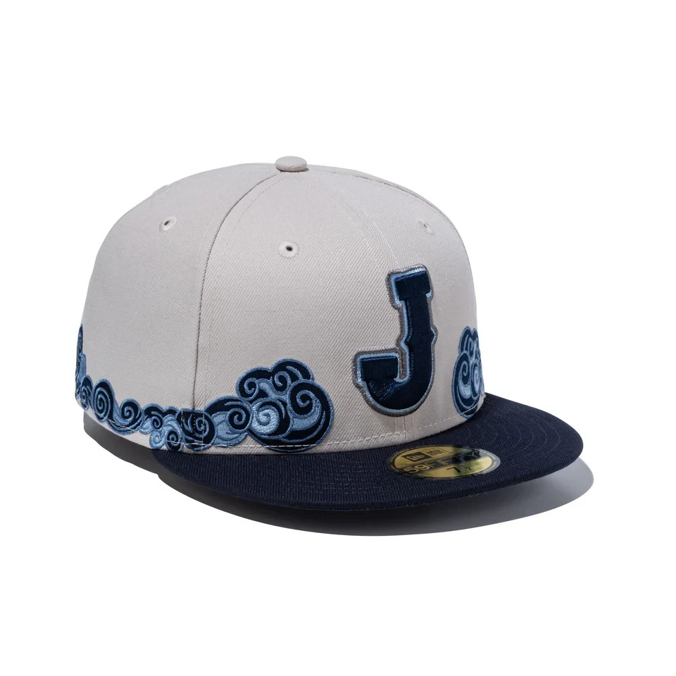 NEW ERA 59FIFTY Cap World Baseball Classic UKIYOE Stone/Navy Japan