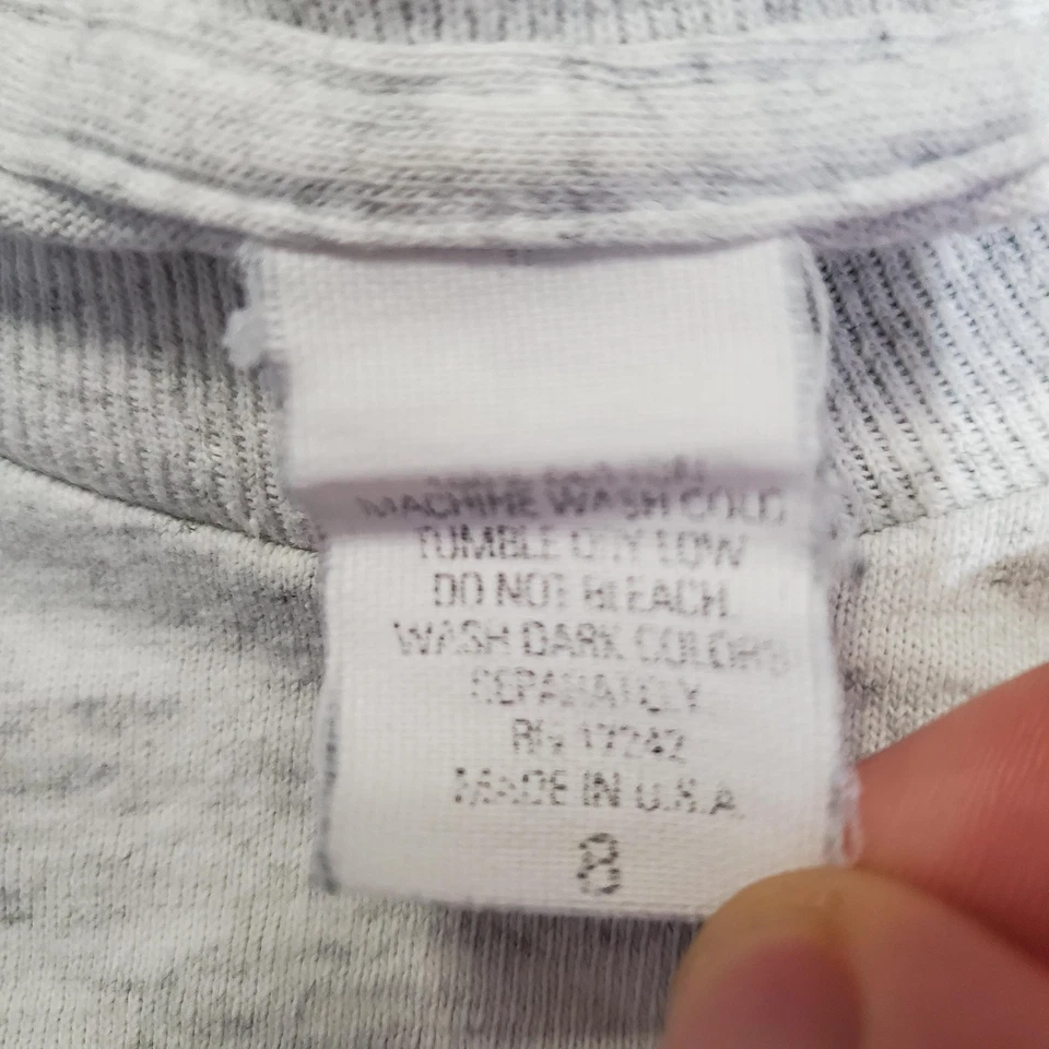 Vintage Florida Gators Shirt Kids 8 Gray NCAA College Basketball Football 90s - Image 3 of 4