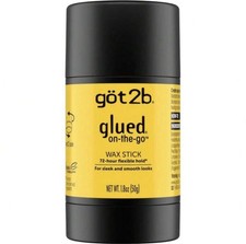 Got2b Glued Wax Stick 1.8oz (50g) Humidity Resistant Flexible Hold Sleek Look
