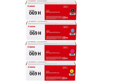 Canon 069H High Yield Toner 4 Color Set   For MF753 LBP674   Ships Fast