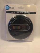 Onn CD Player With FM Radio and LCD Display New factory sealed