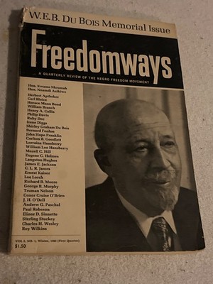 Freedomways Journal 2nd Quarter Vol. 5 # 1 Memorial Issue W.E.B Du Bois  1965