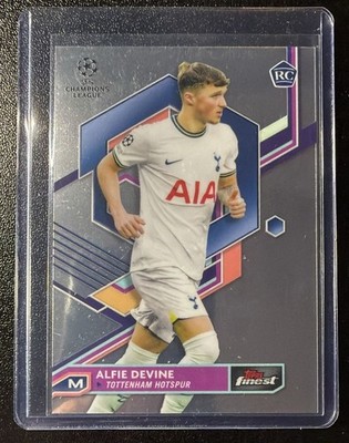 2022-23 Tops Finest UCL Alfie Devine RC