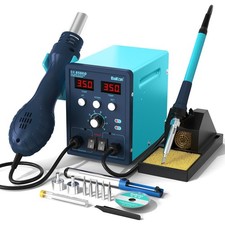 BK8586D Soldering Station 2-In-1 SMD Hot Air Rework Station,Solder Iron Stati...