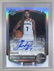 Kelis Fisher 2025 Bowman Chrome #CPA-KF Refractor 1st RC Auto /499