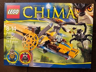 LEGO LEGENDS OF CHIMA 70129 Lavertus' Twin Blade. New. Sealed.