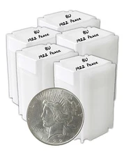 1922/1923 Silver Peace Dollar BU Lot of 100 S$1 Coins