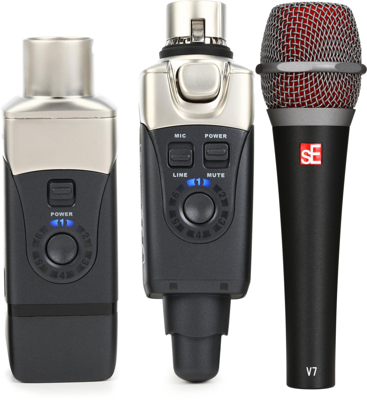 Подключаемая беспроводная система Xvive U3 XLR + комплект sE Electronics V7-U Value Bundle