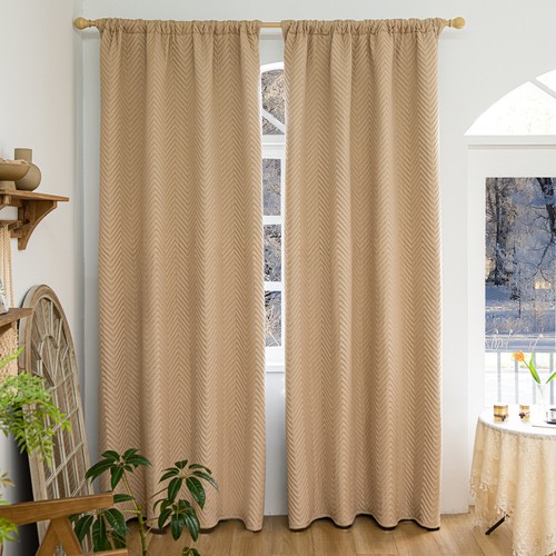 100%Blackout Drapes Window Quilted Heavy Duty Curtain Isolate Heat Sound Cold AU - Picture 8 of 27