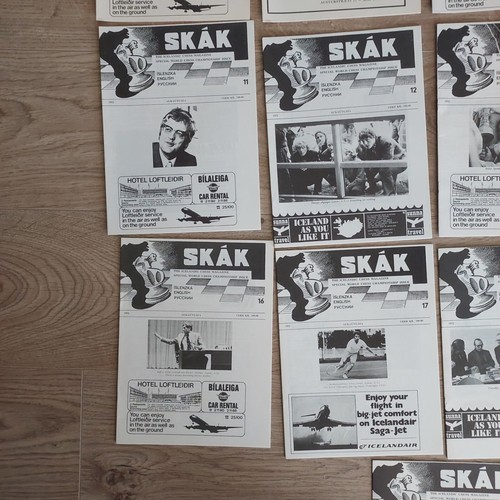 1972 SKAK - Icelandic Chess Magazine - Fischer Spassky World Championship - FULL - Imagen 5 de 9