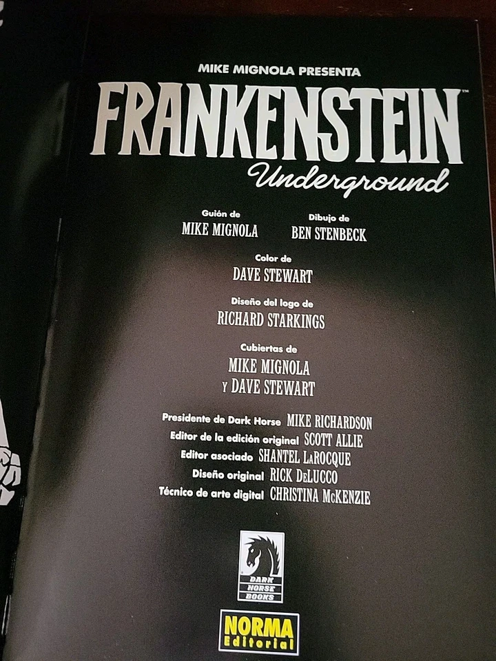 Del Universo De Hellboy Frankenstein Underground (europeo) 12/2015 Foto 2 de 4
