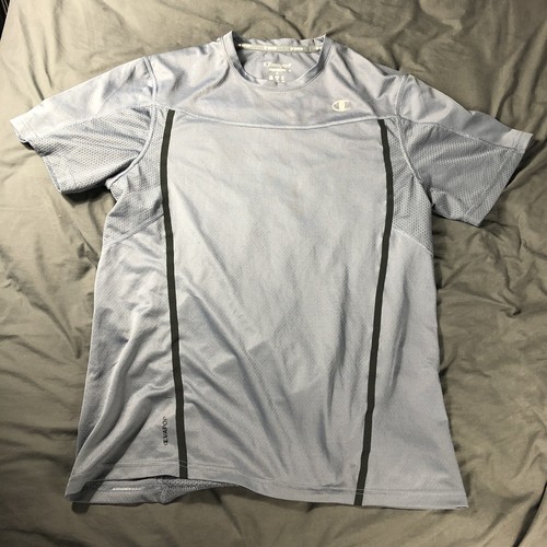 Champion Grey Short Sleeve Adult Mens 