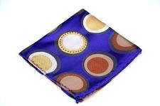 Lord R Colton Masterworks Pocket Square - Purple Supermassive Hole Silk 75 New