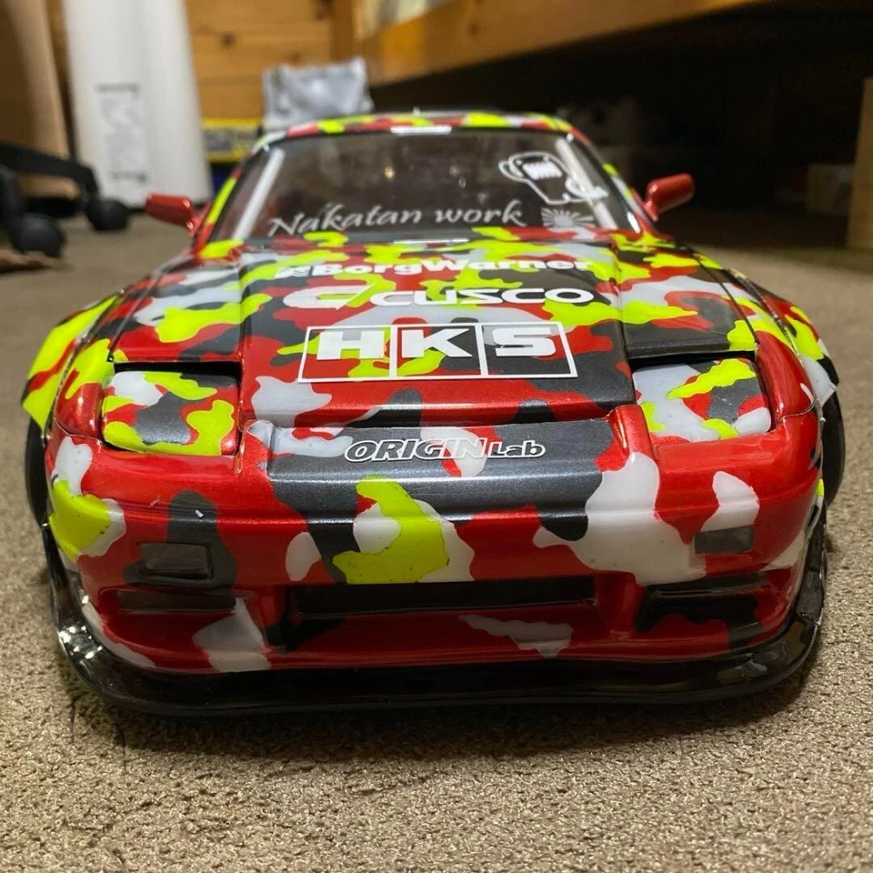 Pandora Nissan 180SX ORIGIN Labo 1/10 RC Car Painted Body Pre-owned free ship - Image 2 of 4