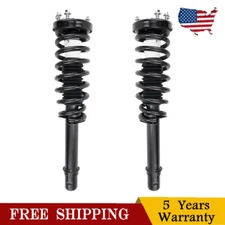 Pair Front Shocks Struts & Coil Spring Assembly For 2004-2008 Acura TSX 2.4L l4