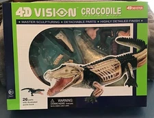 Fame Master 4D Vision Crocodile Anatomy Model (2009) ~Brand New & Sealed~ 