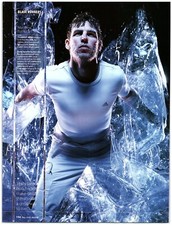 Matthew Barnaby NHL Goal Scorer Philly Hockey Wing DKNY magazine CLIPPING photo