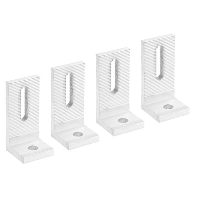 Solarmontage Halterung Aluminium Legierung 8mm für Solarmodul Pack von 4