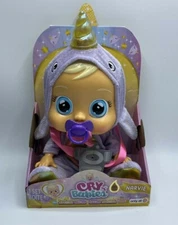 Cry Babies Narvie The Narwhal Interactive Baby Doll Special Edition Age 18M+ 