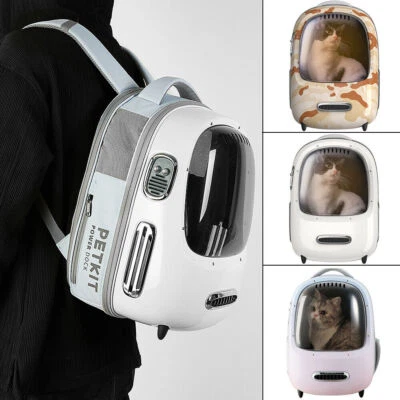 PETKIT ReiserRucksäcke für Hunde & Katzen-Rucksack Haustier Tasche Transport Box