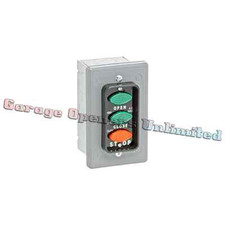 MMTC LCE-3A Nema 1 Three Button Interior Control Station Traditional Single Gang