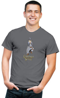 BSW Men's Gandalf Style Gangnam Music Dance Shirt