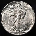 1942-P Walking Liberty Half Dollar -- BU Uncirculated