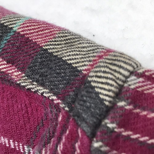 Y2K NORTHWEST TERRITORY Flannel Shirt Men L Violet Purple Plaid Grunge Outdoor - Picture 6 of 14