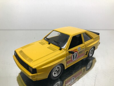 POLISTIL S315 AUDI SPORT UHR QUATTRO #12 -YELLOW 1:25 extremely rare- GOOD - B22